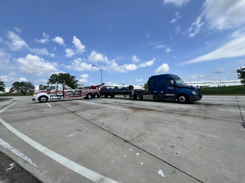 Semi Tow Truck, chicago, alsip, il, ar sparks heavy towing inc