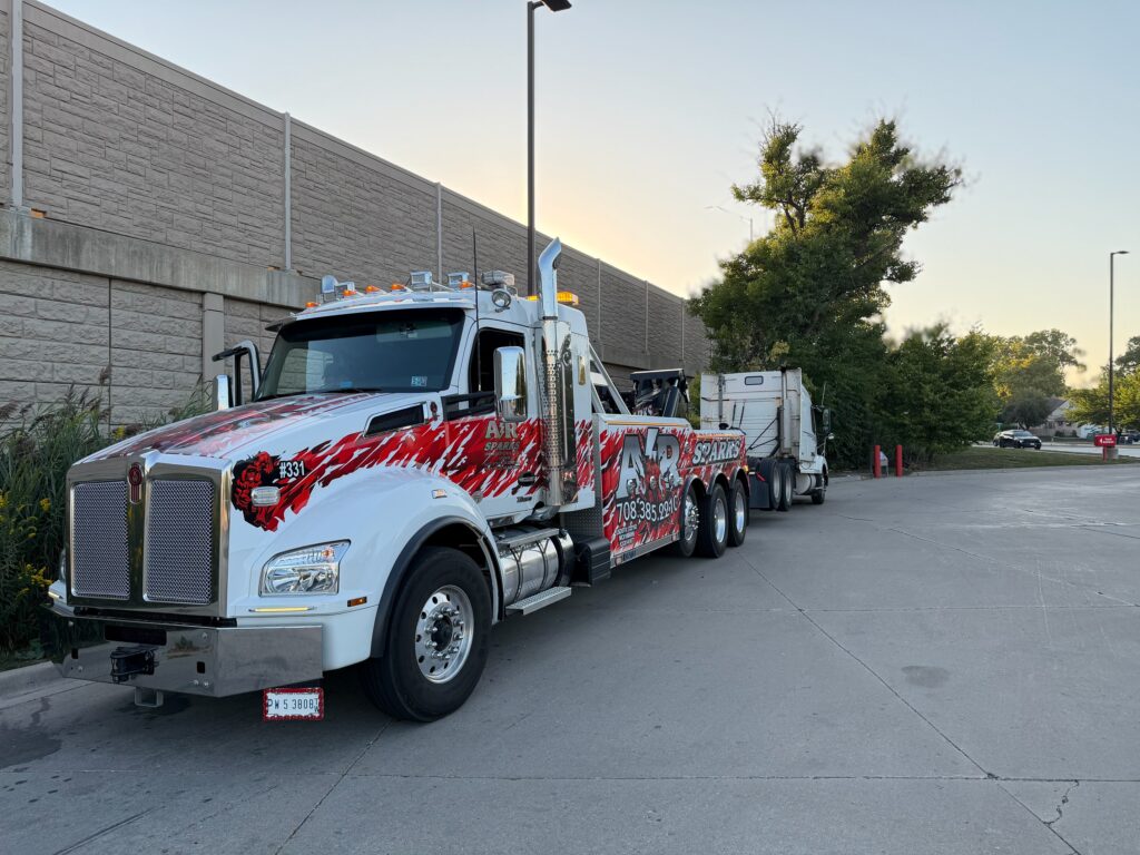 Tractor swap service, chicago, alsip, il, ar sparks heavy towing inc