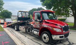 flatbed tow truck service, alsip, chicagio, il, ar sparks heavy towing inc