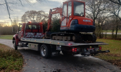 flatbed tow truck service, equipment, alsip, chicagio, il, ar sparks heavy towing inc
